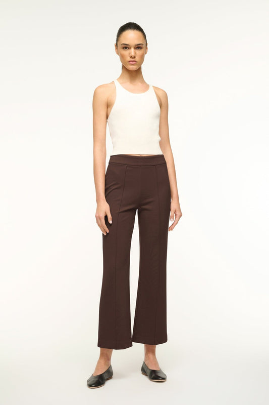 STAUD | Knack Pant Dark Chocolate