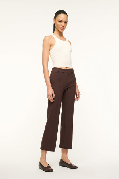STAUD | Knack Pant Dark Chocolate