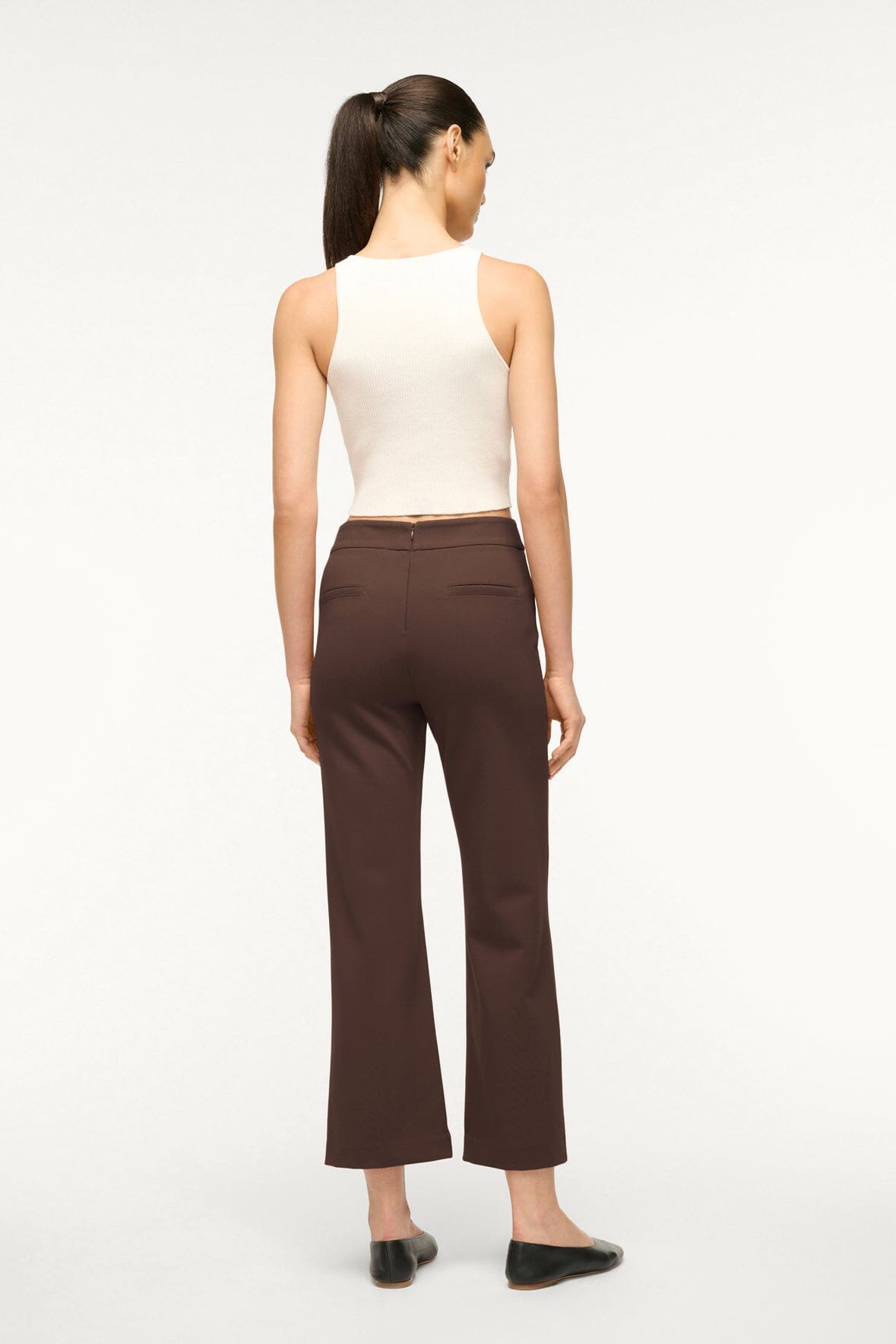 STAUD | Knack Pant Dark Chocolate