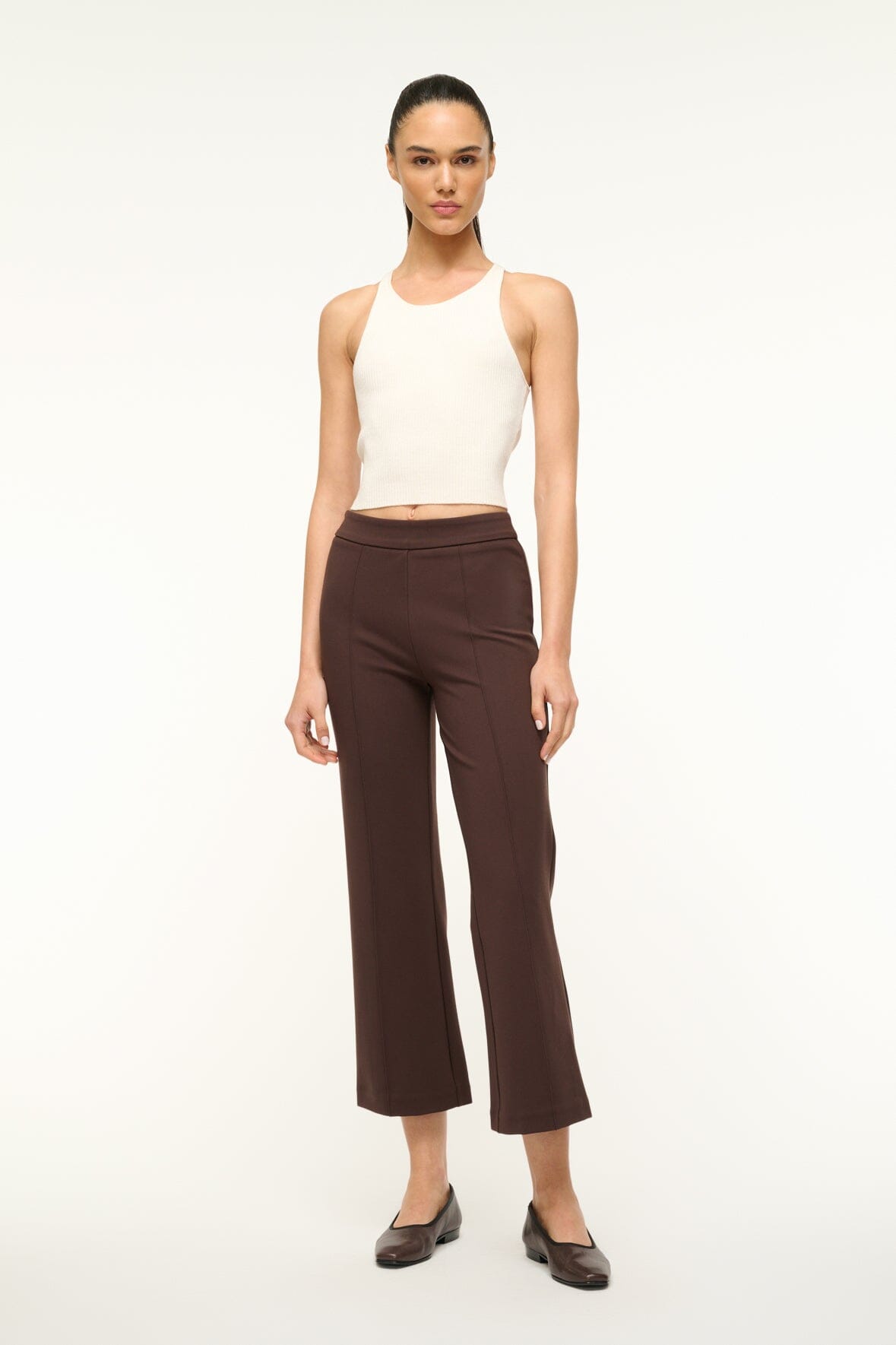 STAUD | Knack Pant Dark Chocolate