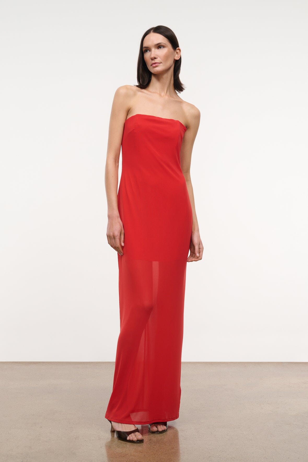 STAUD | Liliana Dress Tomato
