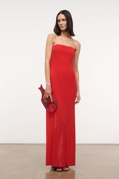 STAUD | Liliana Dress Tomato