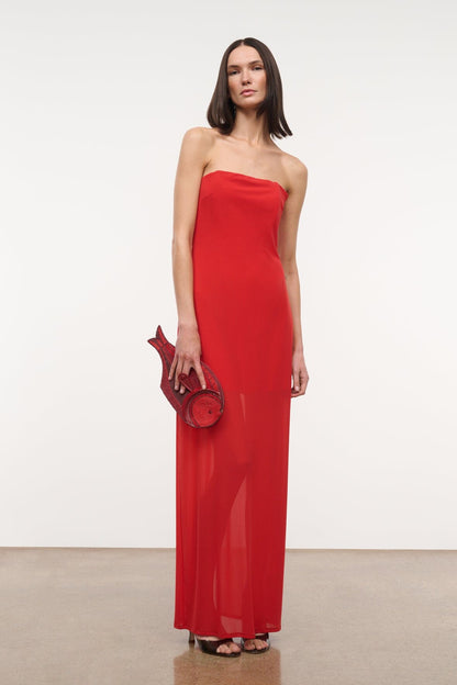STAUD | Liliana Dress Tomato