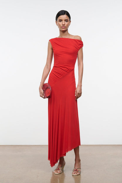 STAUD | Amaris Dress Tomato