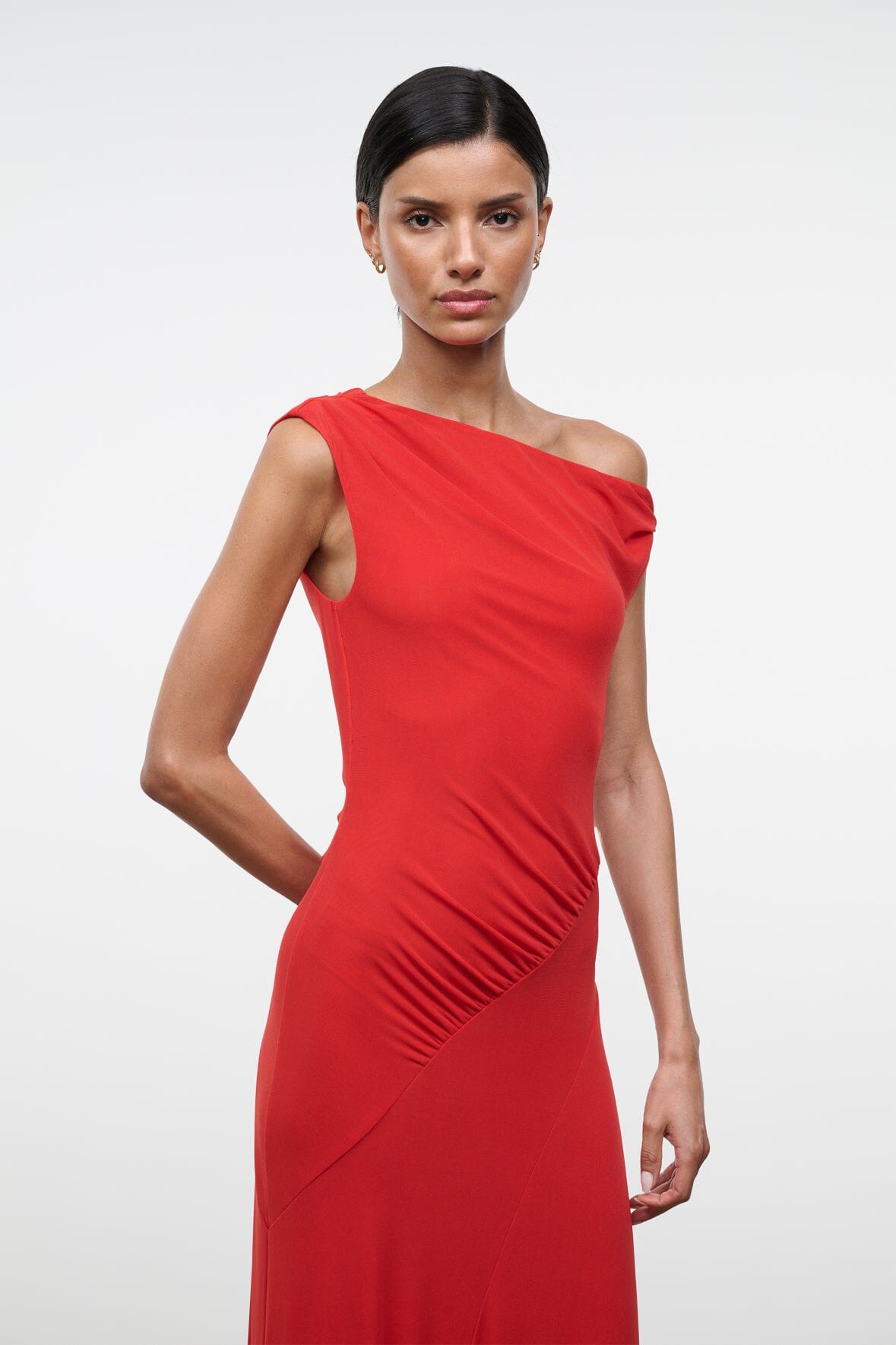 STAUD | Amaris Dress Tomato
