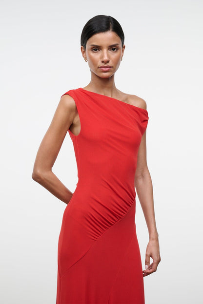 STAUD | Amaris Dress Tomato