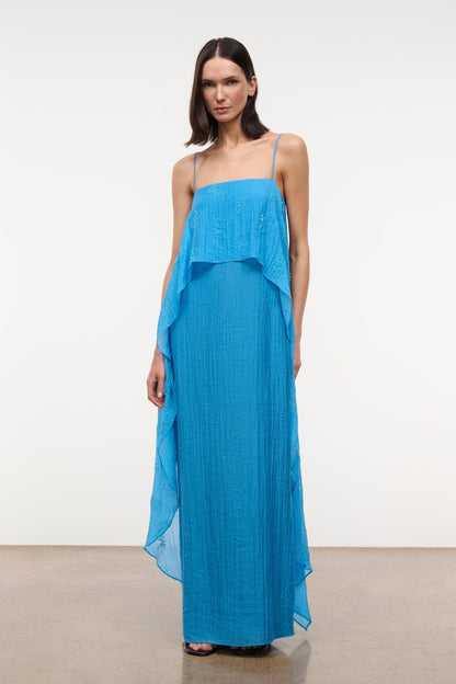 STAUD | Valencia Dress Pacific