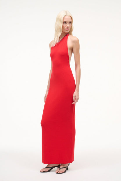 STAUD | Reina Dress Red Rose