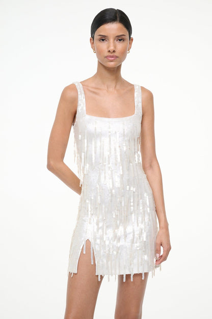 STAUD | Le Sable Dress Pearl