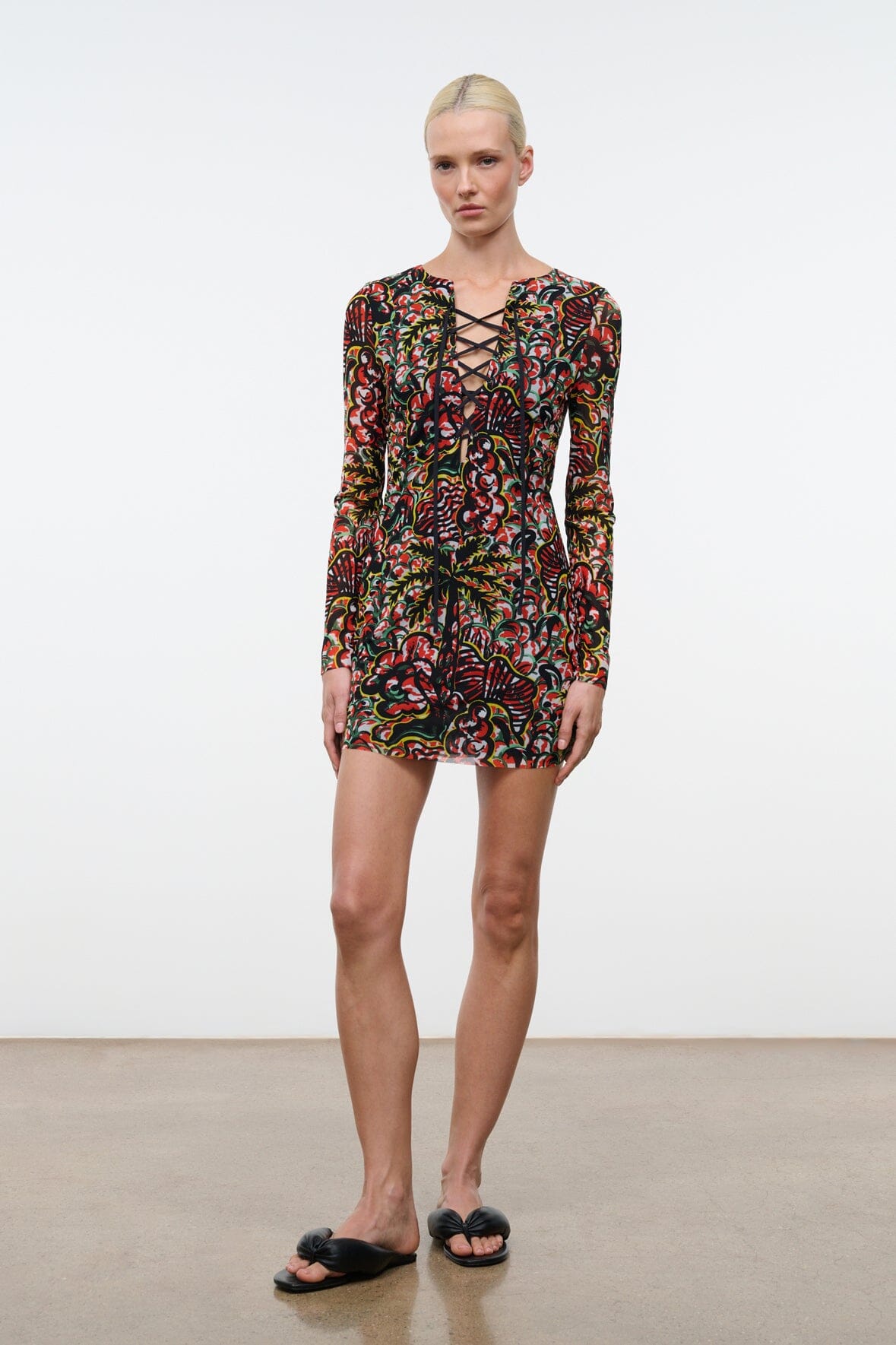 STAUD | Reve Mini Dress Vibez