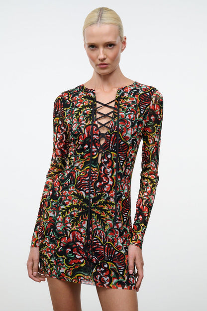 STAUD | Reve Mini Dress Vibez