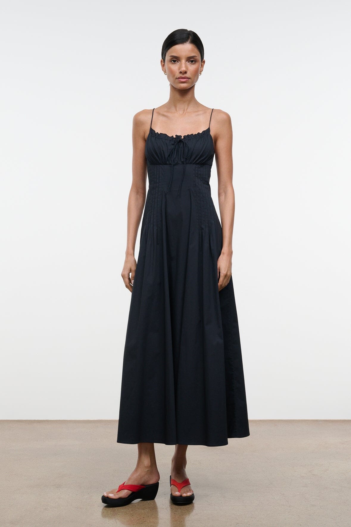 STAUD | Margi Dress Black