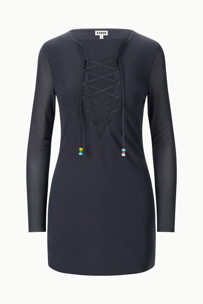 STAUD | Reve Mini Dress Black