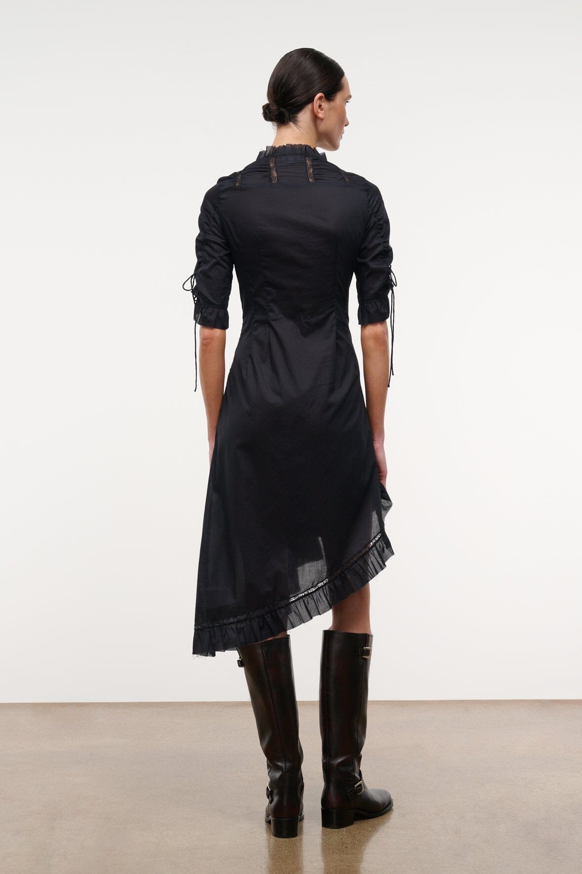 STAUD | Paolina Dress Black