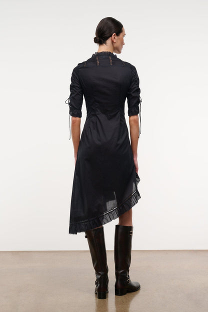STAUD | Paolina Dress Black