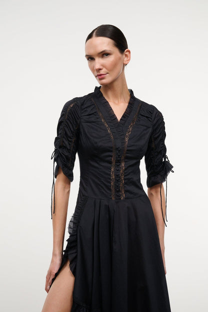 STAUD | Paolina Dress Black