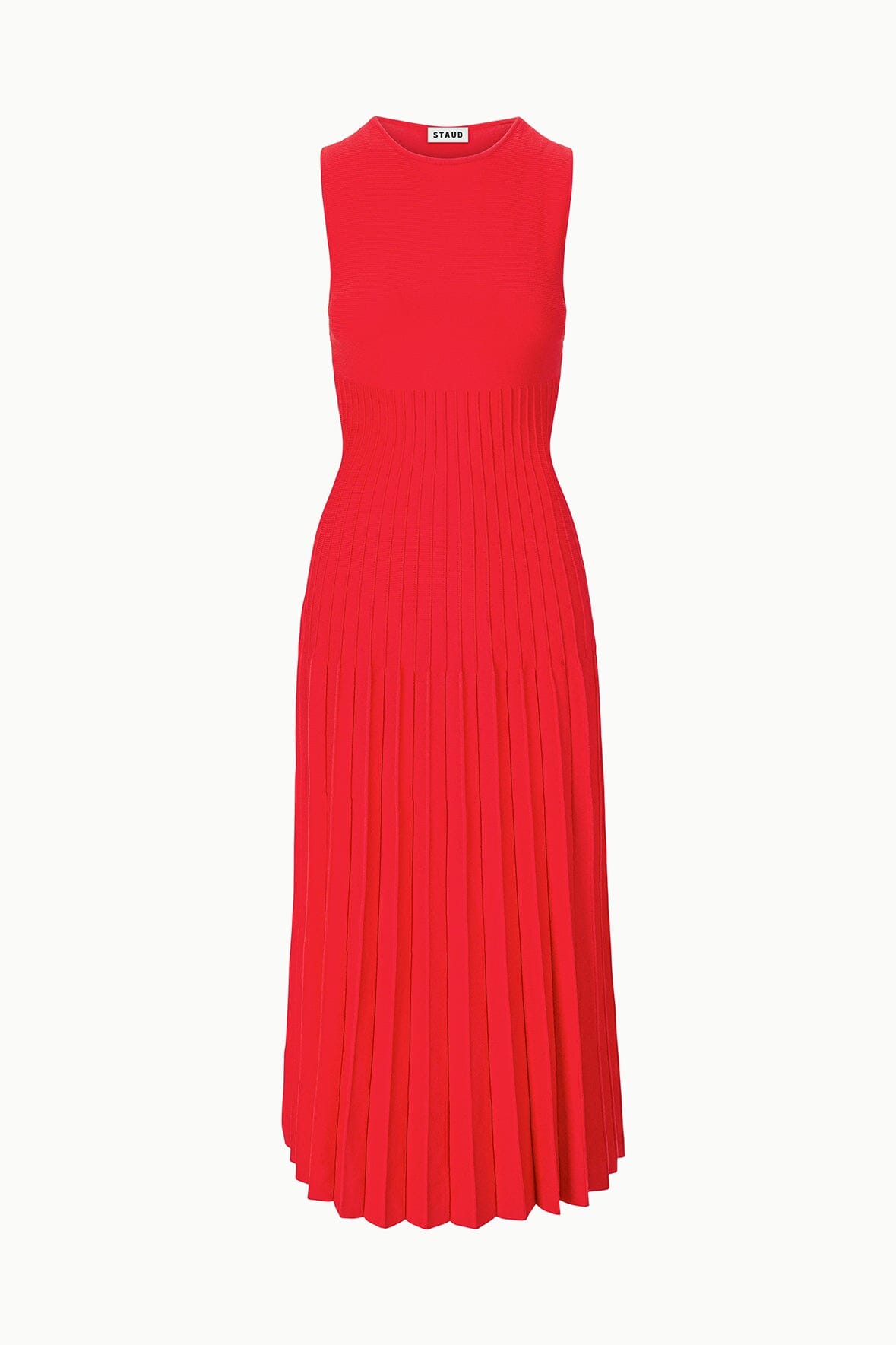 STAUD | Elyse Dress Red Rose