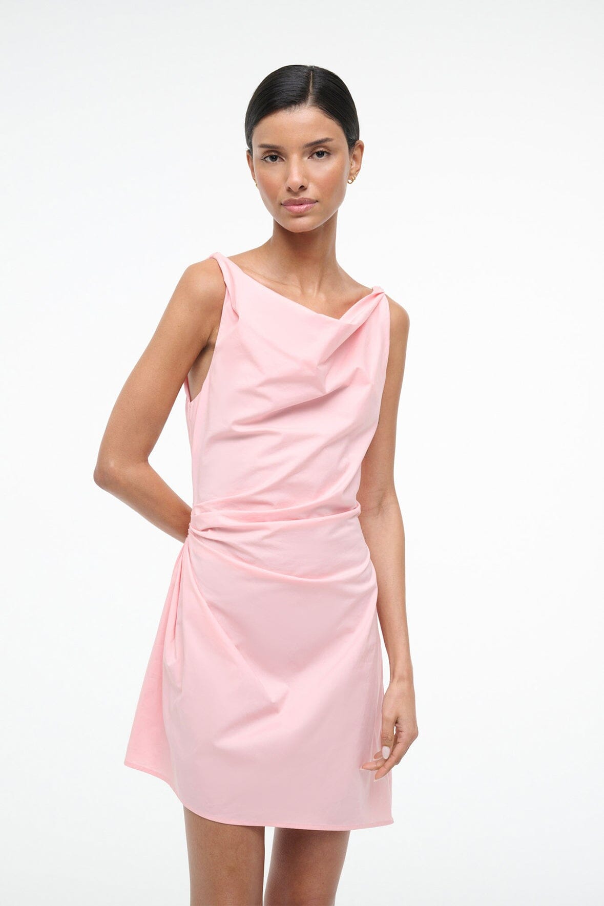 STAUD | Callie Mini Dress Tulip