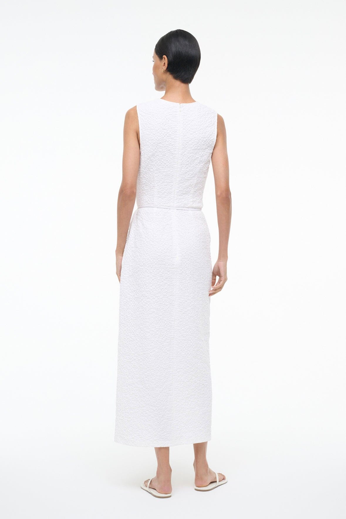 STAUD | Nema Dress White