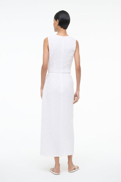 STAUD | Nema Dress White