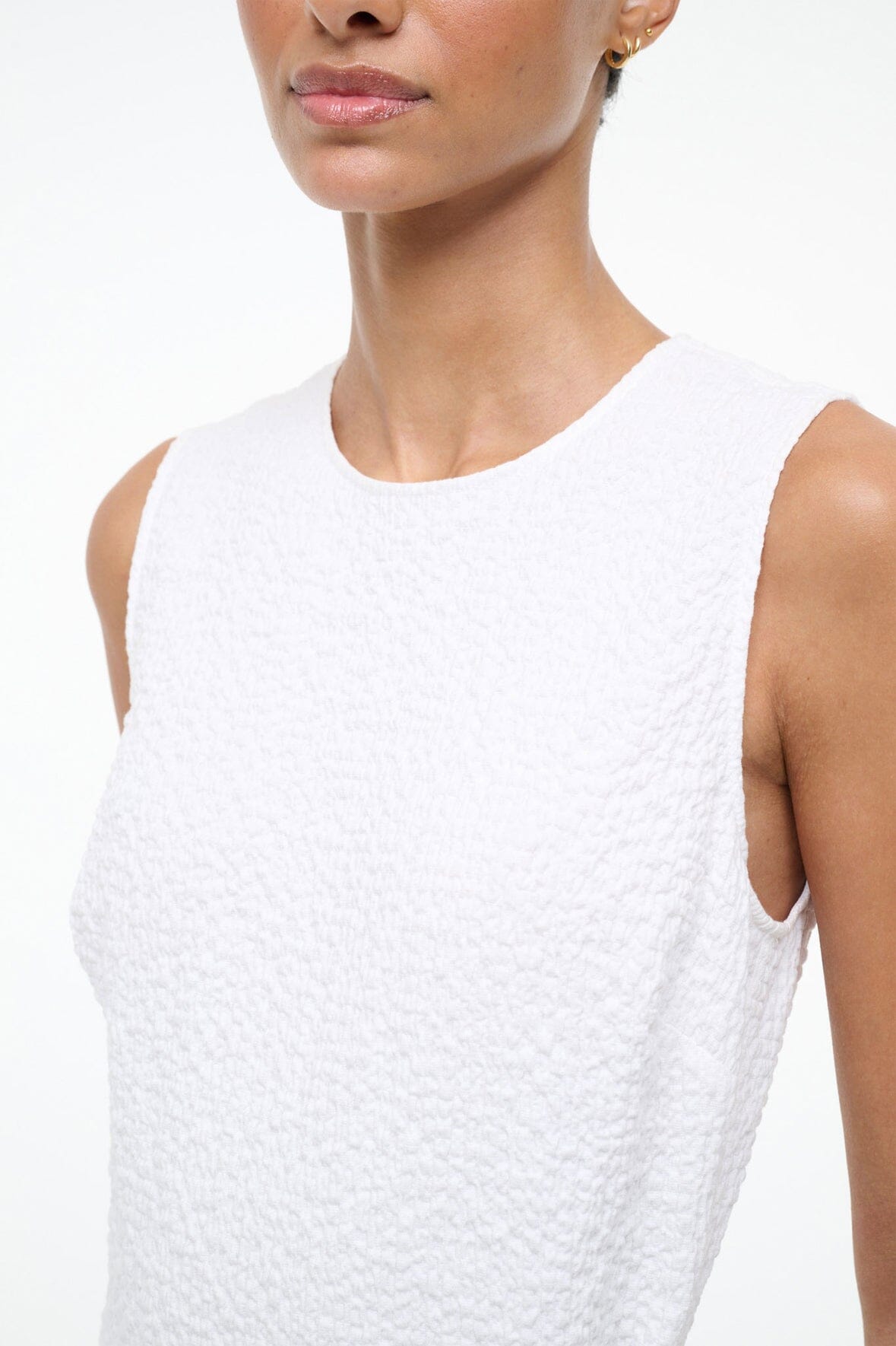 STAUD | Nema Dress White