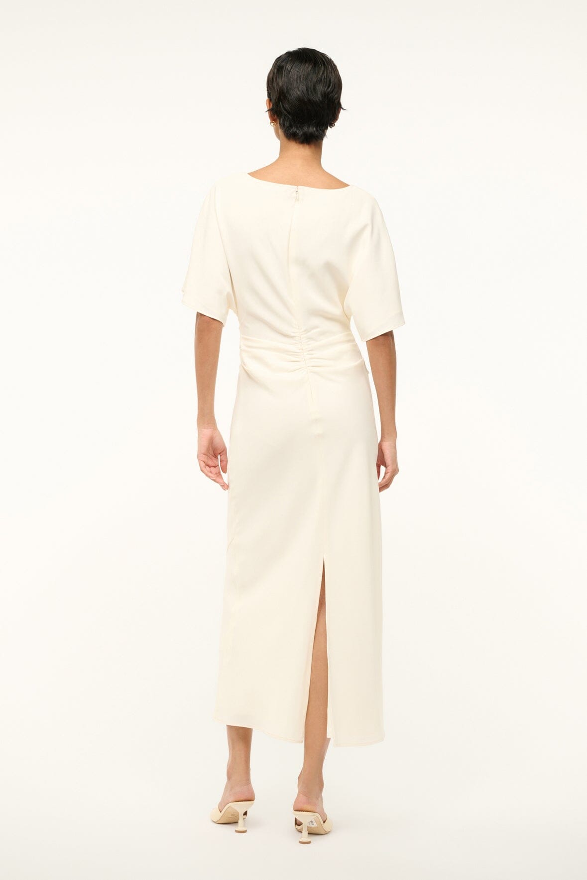 STAUD | Amelie Dress Ivory