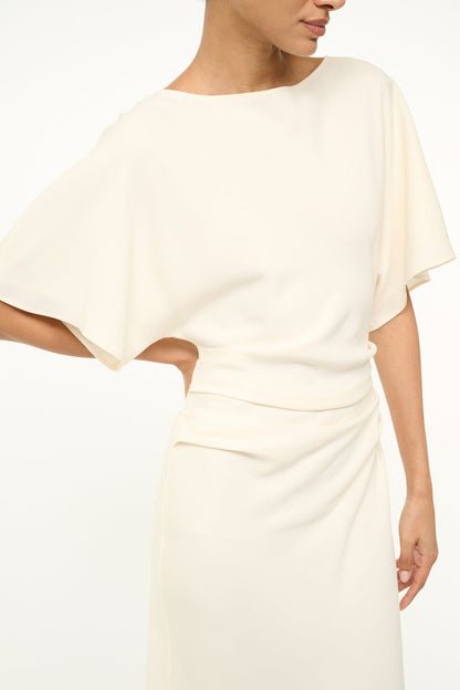 STAUD | Amelie Dress Ivory
