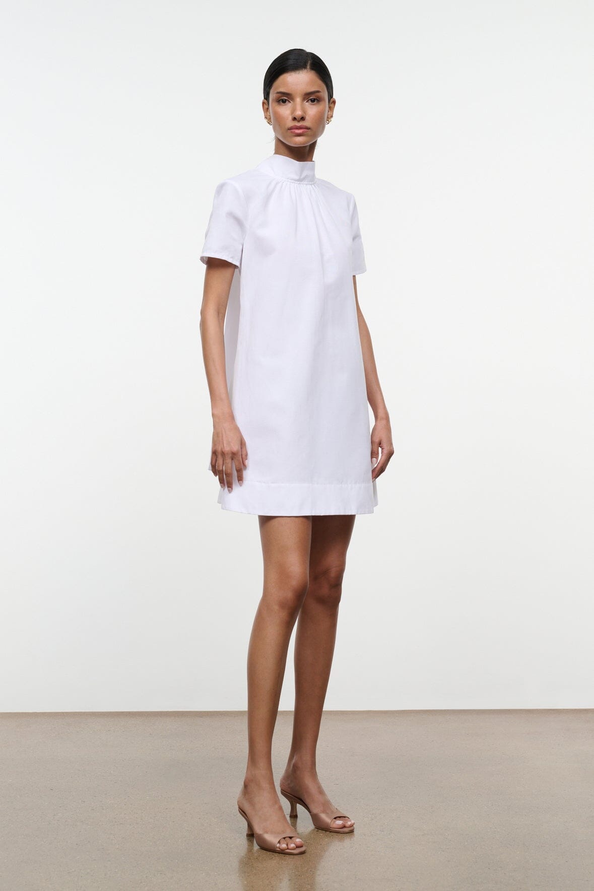 STAUD | Mini Ilana Dress White