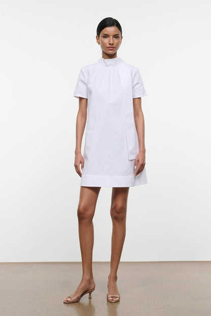 STAUD | Mini Ilana Dress White