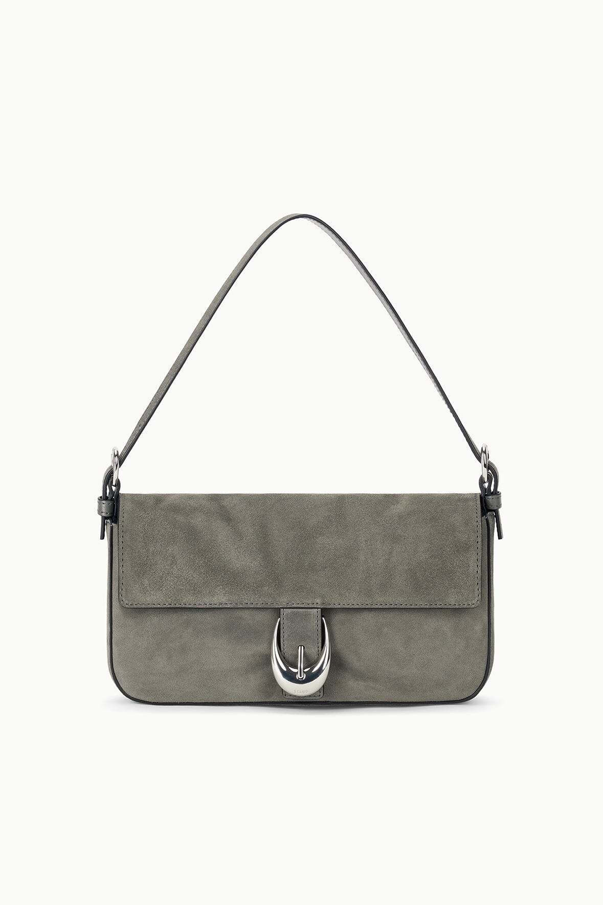 STAUD | Harlow Bag Storm Suede