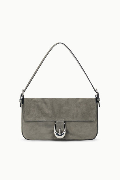 STAUD | Harlow Bag Storm Suede