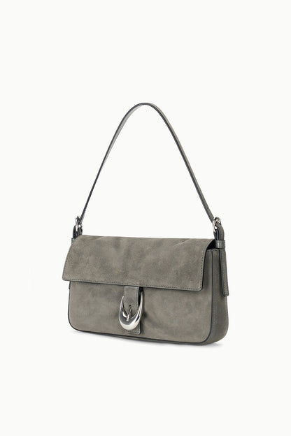 STAUD | Harlow Bag Storm Suede