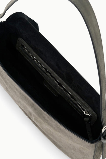 STAUD | Harlow Bag Storm Suede
