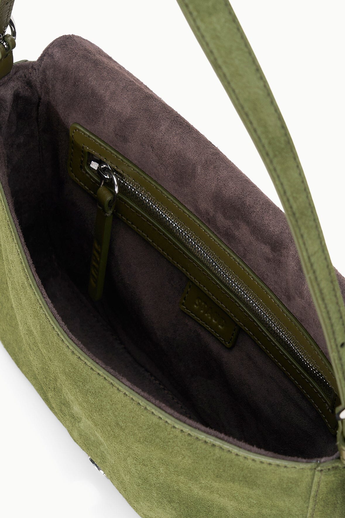 STAUD | Harlow Bag Avocado Suede