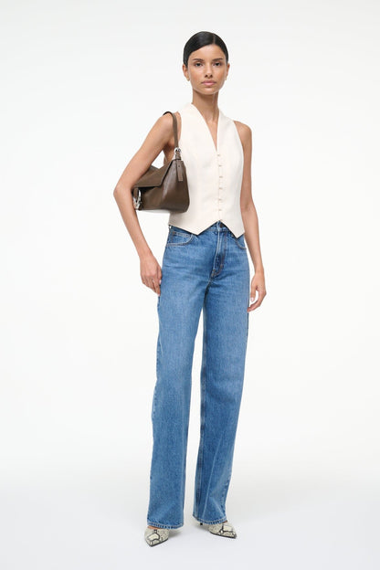 STAUD | Harlow Medium Bag Truffle