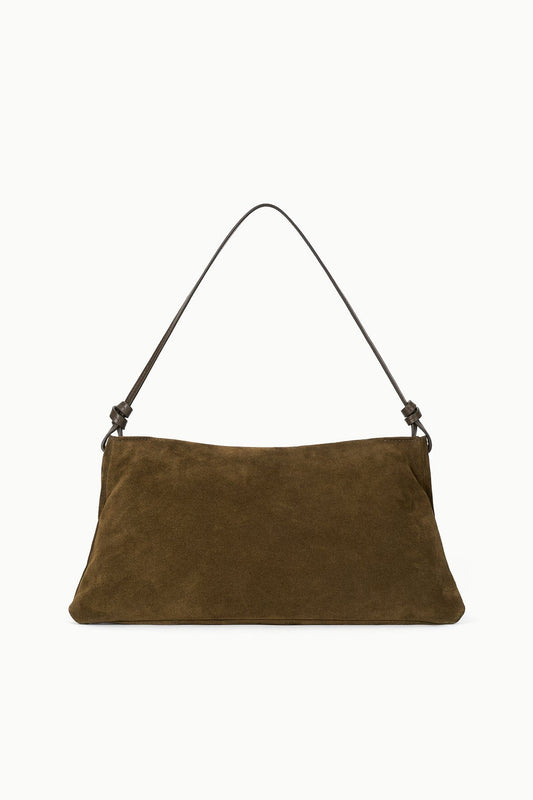 STAUD | Wally Shoulder Bag Truffle Suede