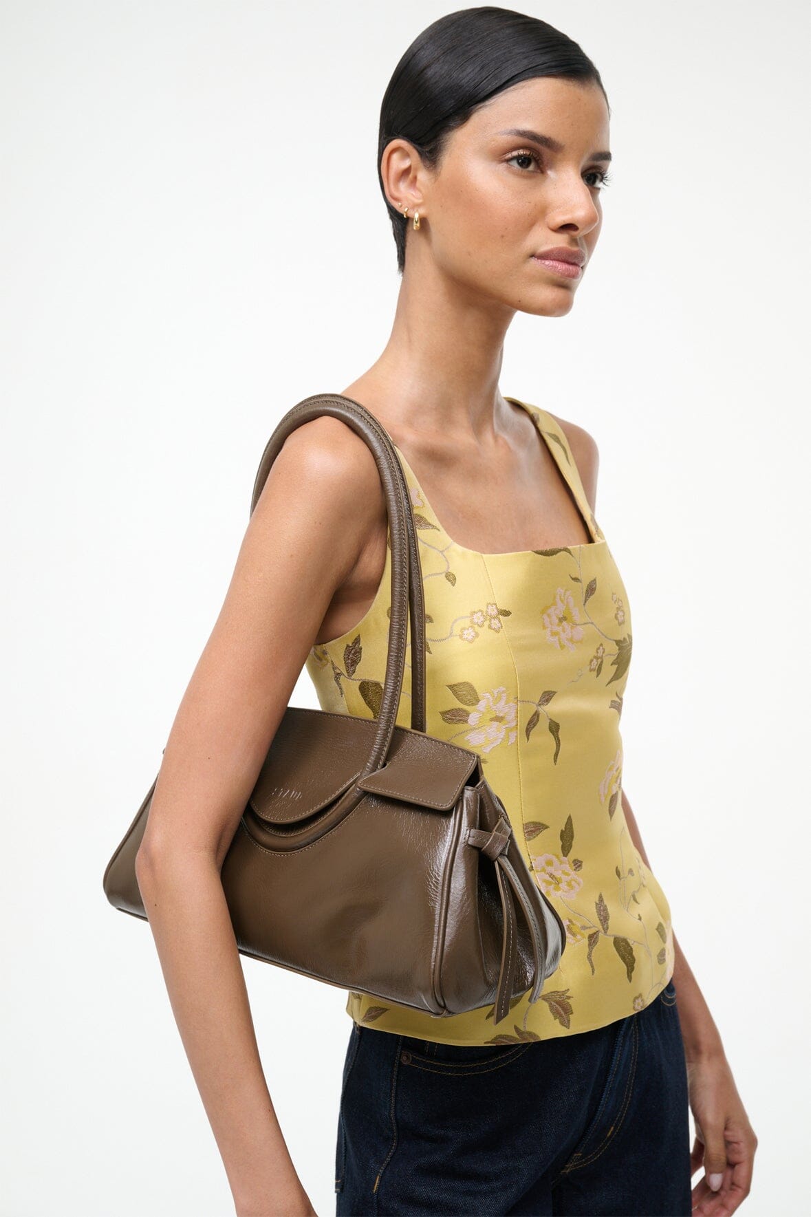 STAUD | Maude Shoulder Bag Truffle