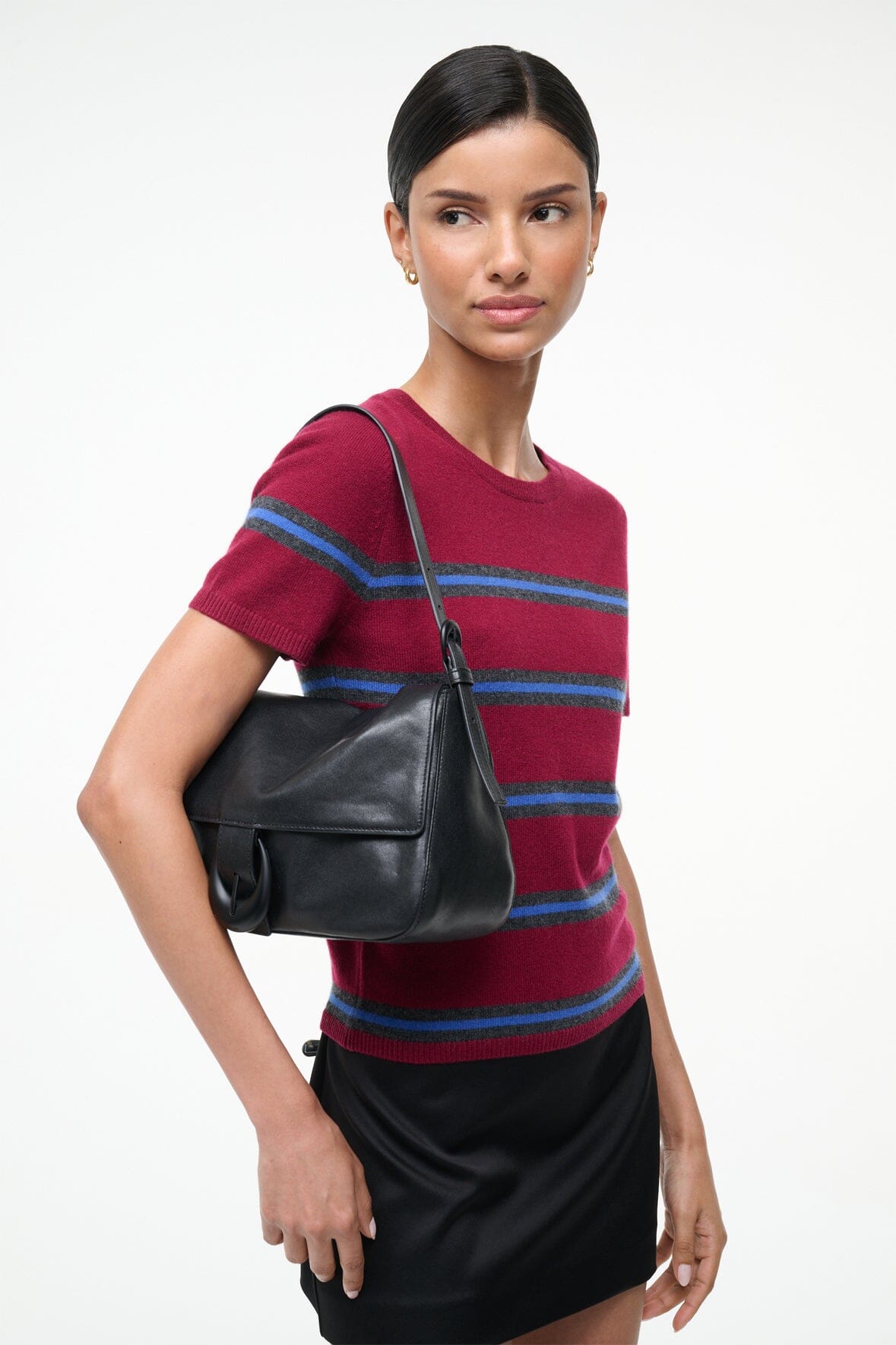 STAUD | Harlow Medium Bag Black