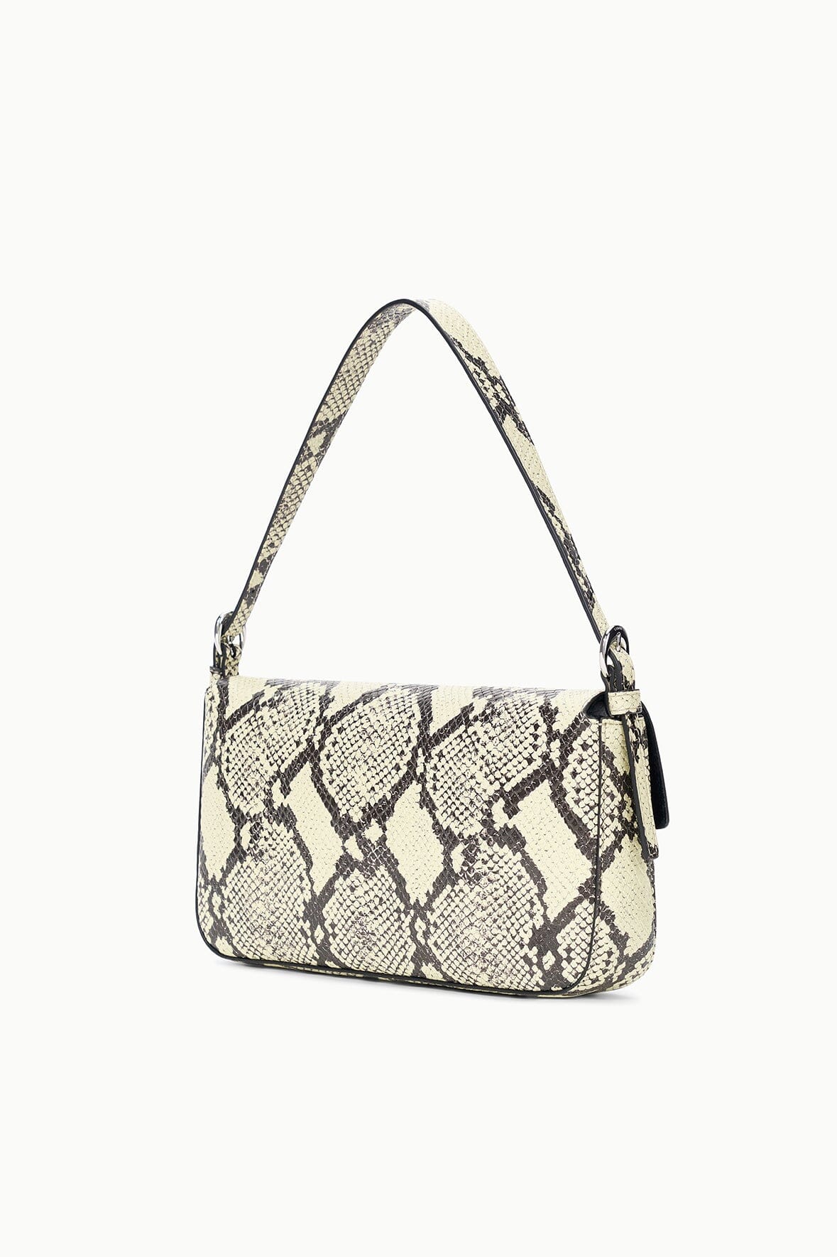 STAUD | Harlow Bag White Snake