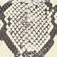 STAUD | Harlow Bag White Snake