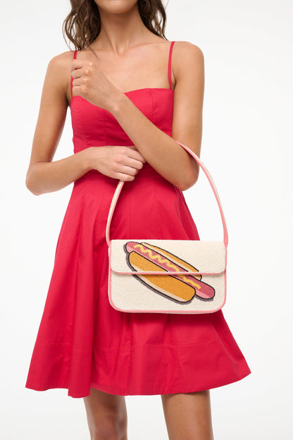 STAUD | Tommy Beaded Bag Dog Days