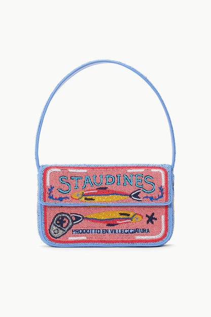 STAUD | Tommy Beaded Bag Staudines Pink