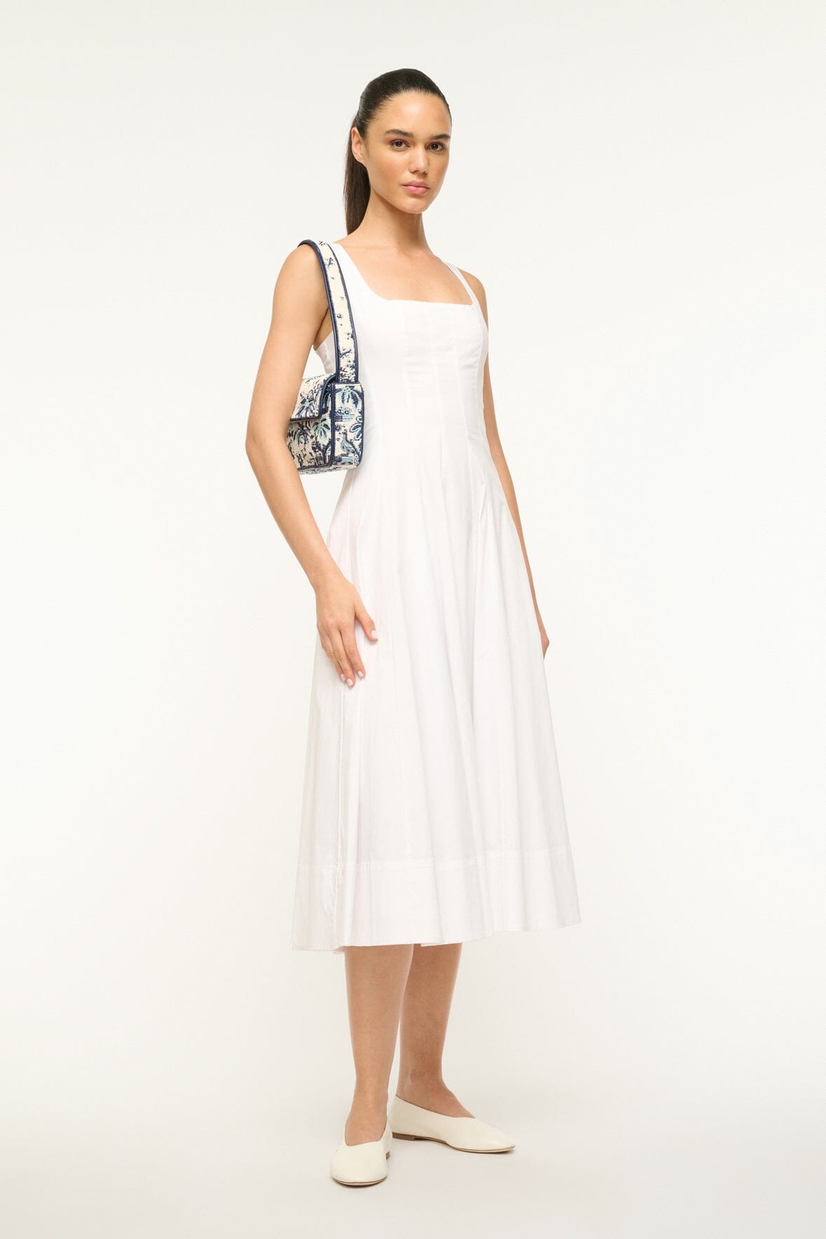 STAUD | Tommy Beaded Bag Toile De Pup