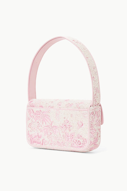 STAUD | Tommy Bag Ivory Cherry Blossom Toile