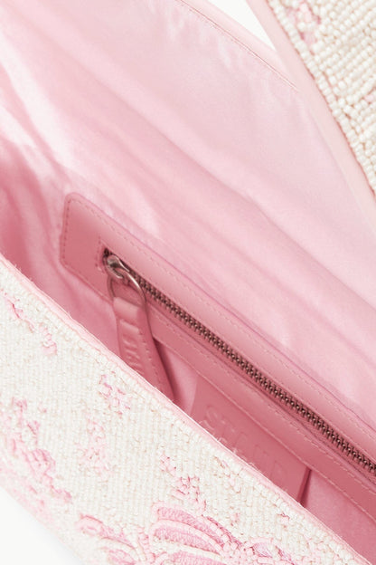STAUD | Tommy Bag Ivory Cherry Blossom Toile