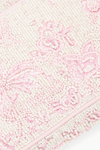 STAUD | Tommy Bag Ivory Cherry Blossom Toile