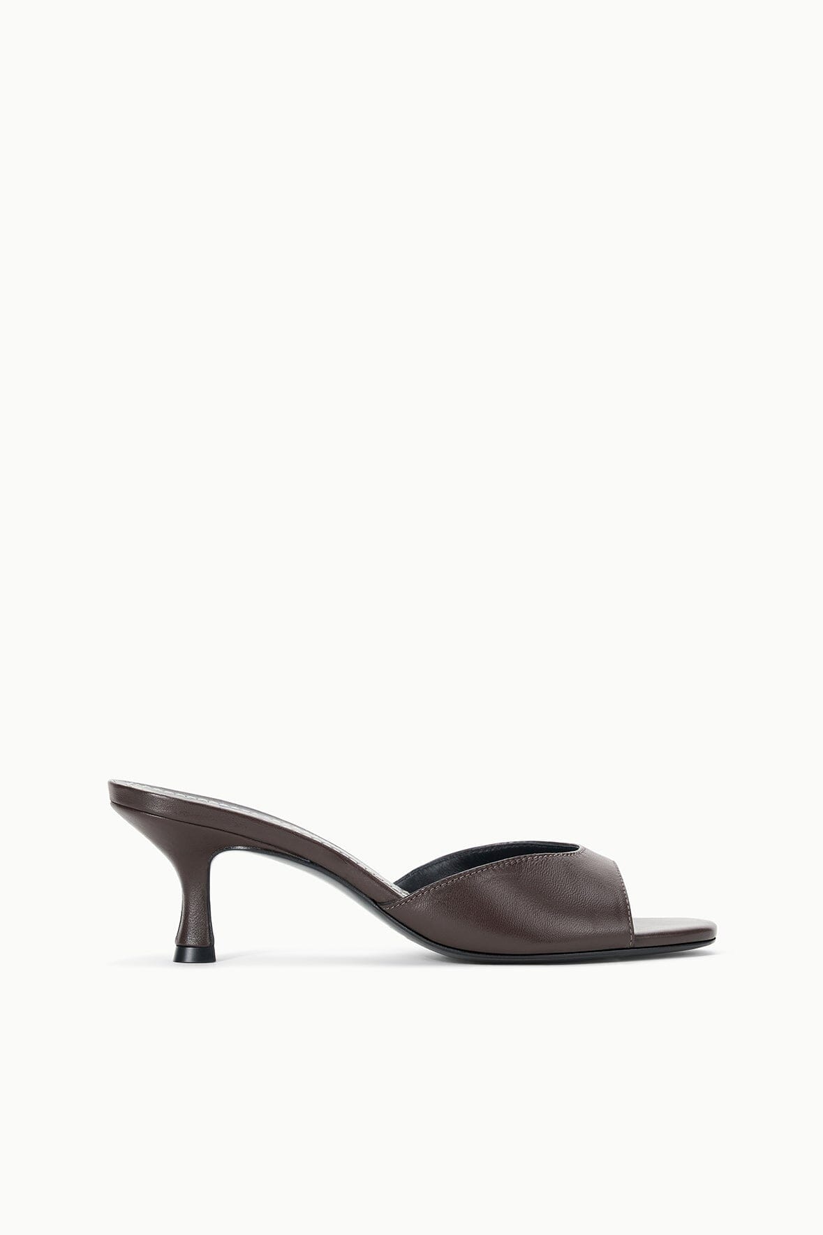 STAUD | Brigitte Leather Mule Espresso