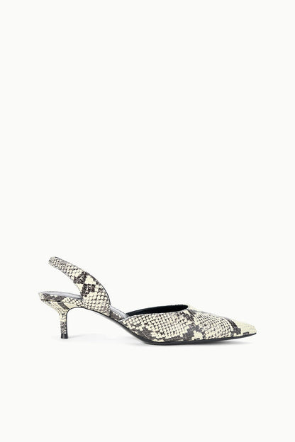 STAUD | Sebastian Slingback White Snake