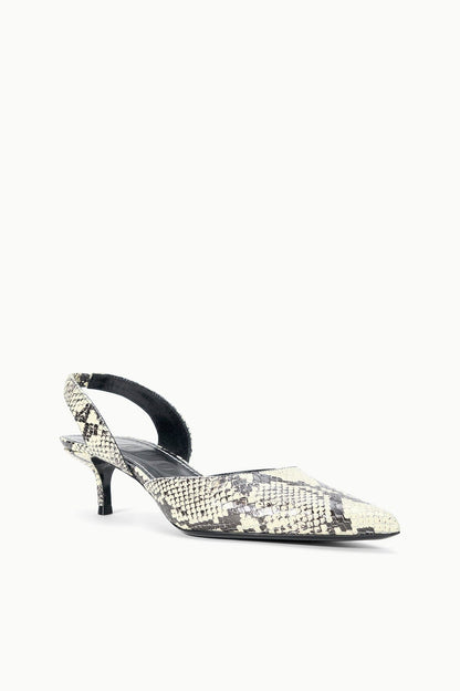 STAUD | Sebastian Slingback White Snake