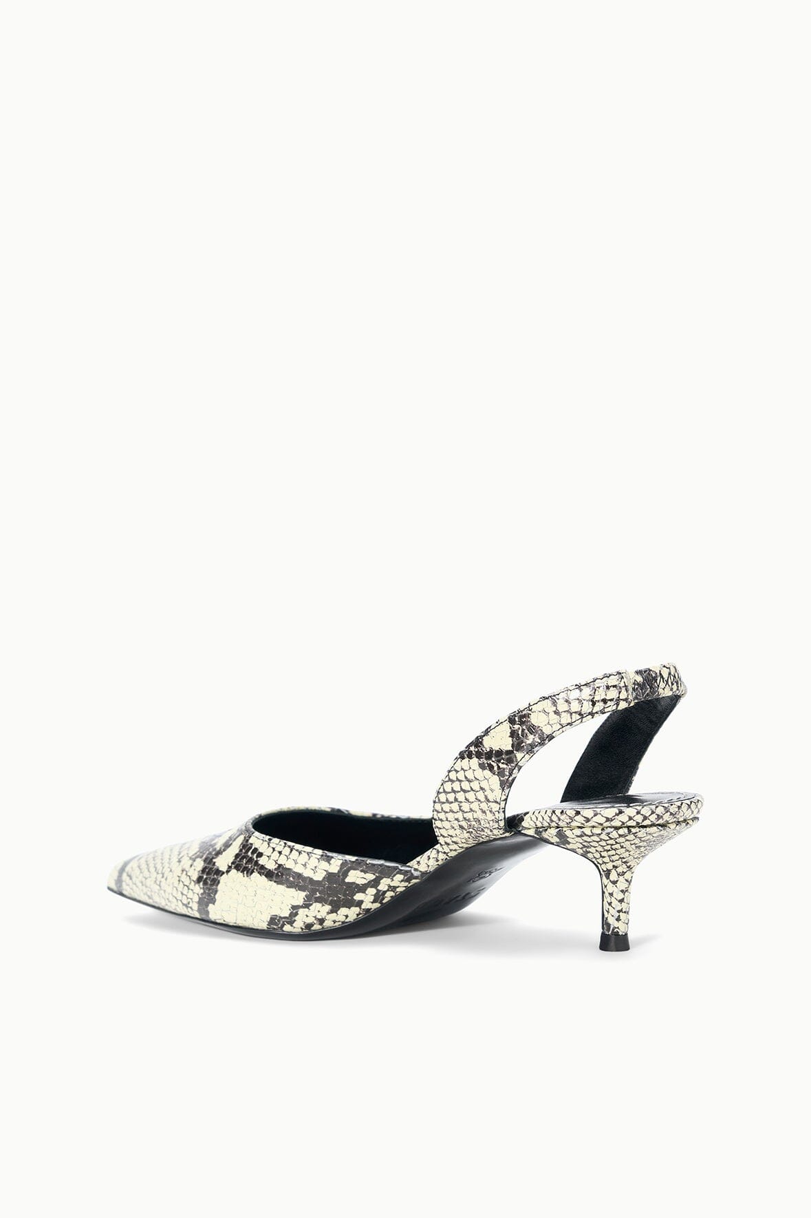 STAUD | Sebastian Slingback White Snake